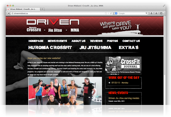 Media  Suite website design services in Barrie Ontario